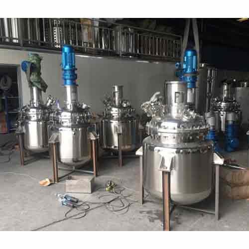 Stainless Steel Jacketed Resin Reactors For Unsaturated Polyester Resin Alkyd Resin and Epoxy Resin